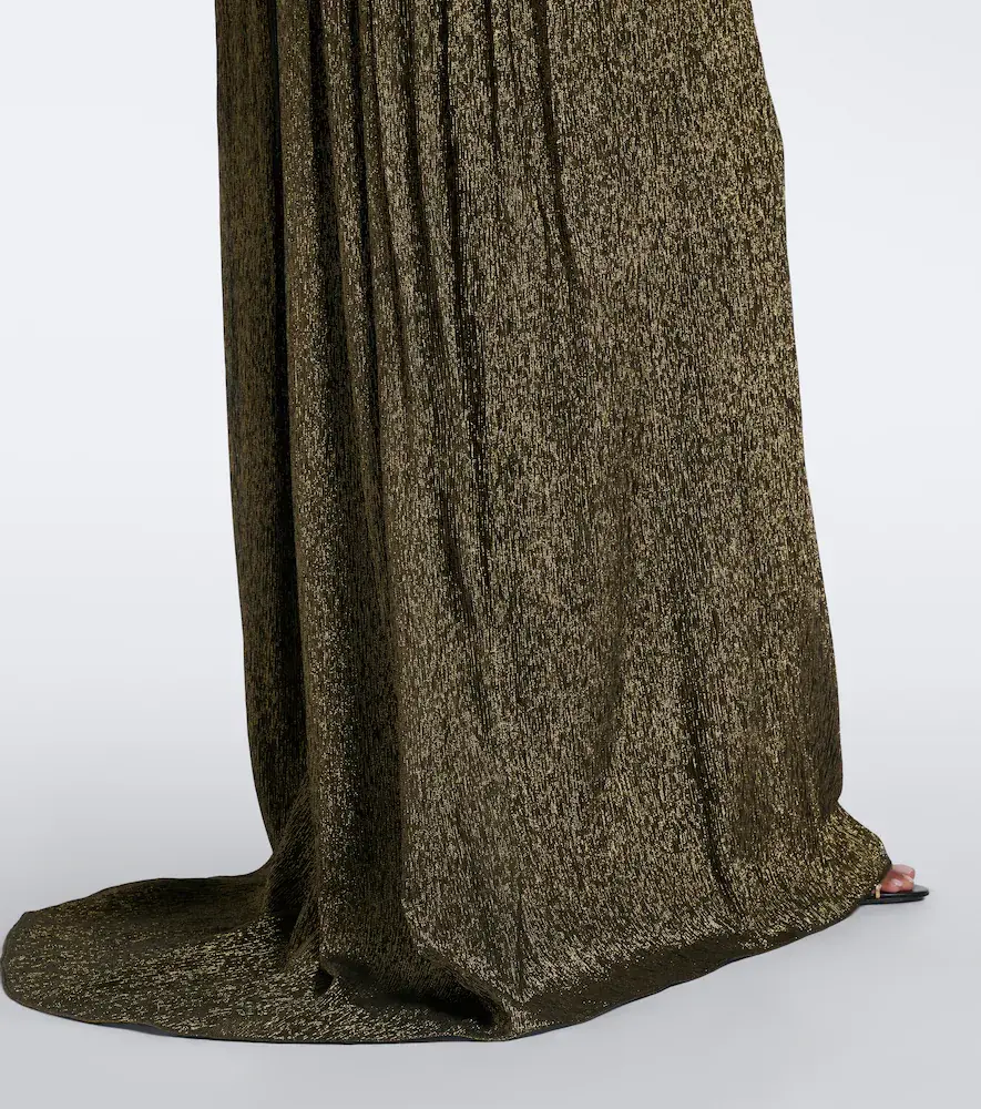 Valentino Garavani Embellished silk-blend gown | Thumbnail 5