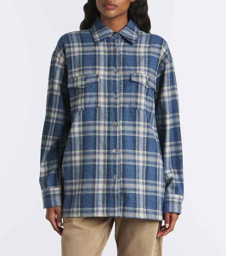 Citizens of Humanity Vintage plaid cotton flannel shirt | Thumbnail 4 Citizens of Humanity Vintage plaid cotton flannel shirt | Thumbnail 4
