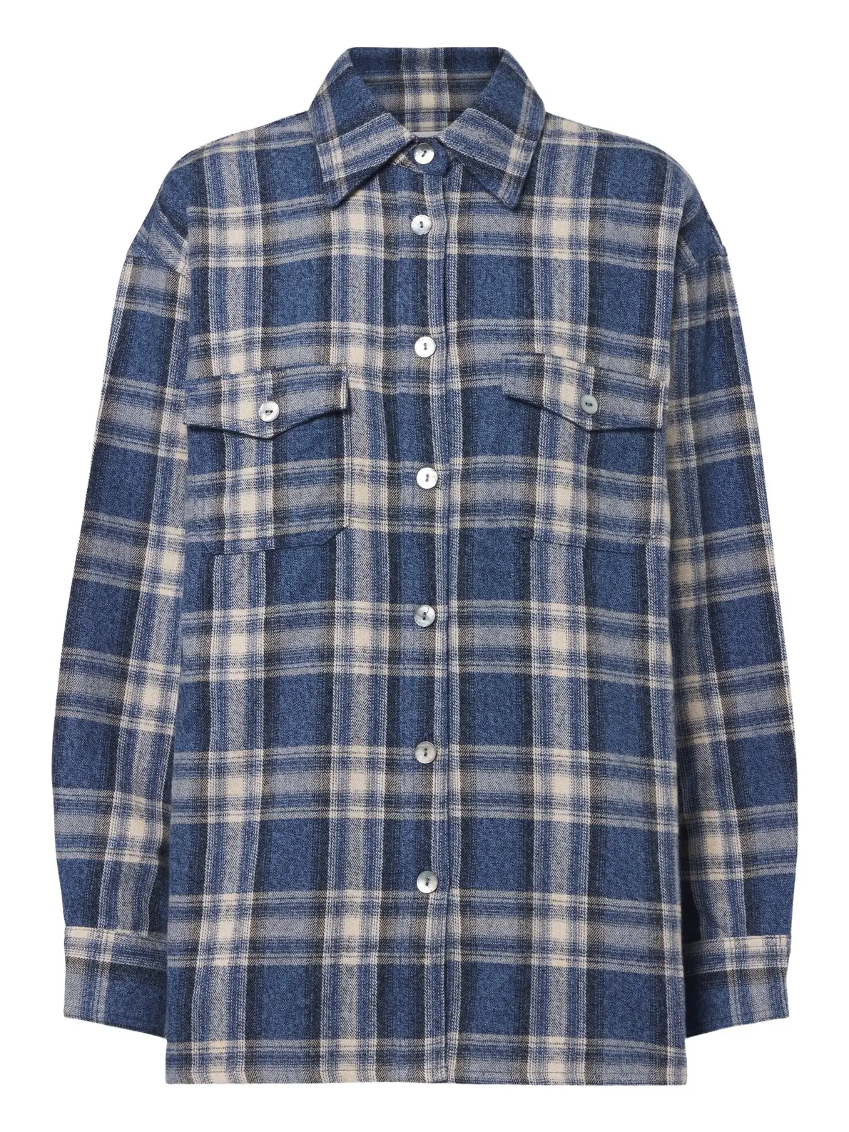 Citizens of Humanity Vintage plaid cotton flannel shirt