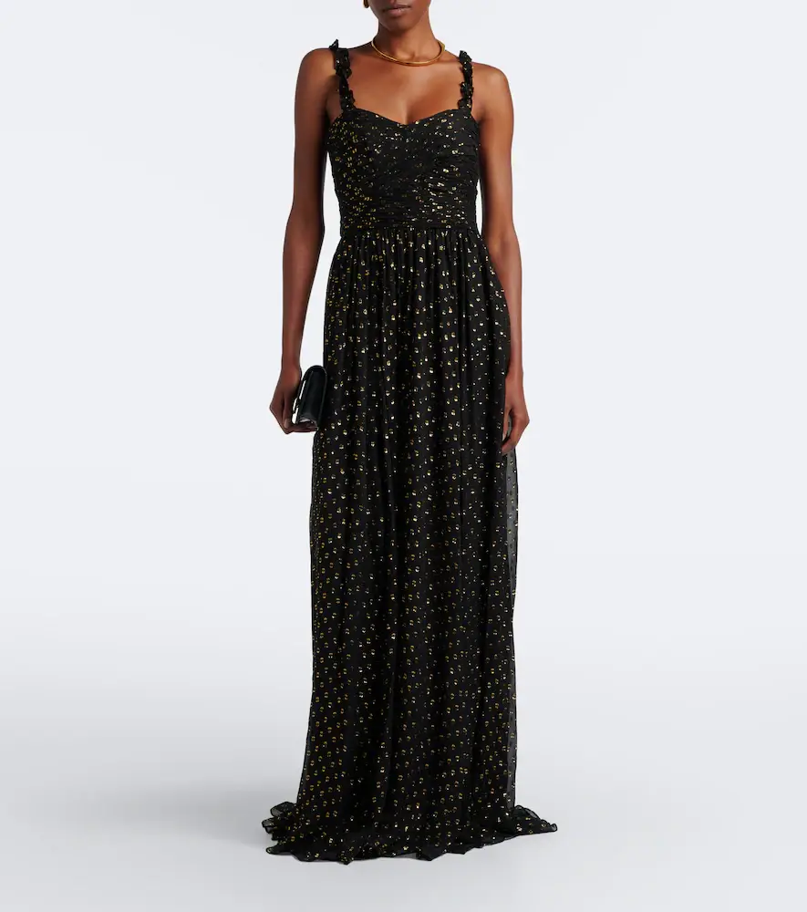 Ulla Johnson Anastasia silk-blend chiffon bustier gown | Thumbnail 2 Ulla Johnson Anastasia silk-blend chiffon bustier gown | Thumbnail 2