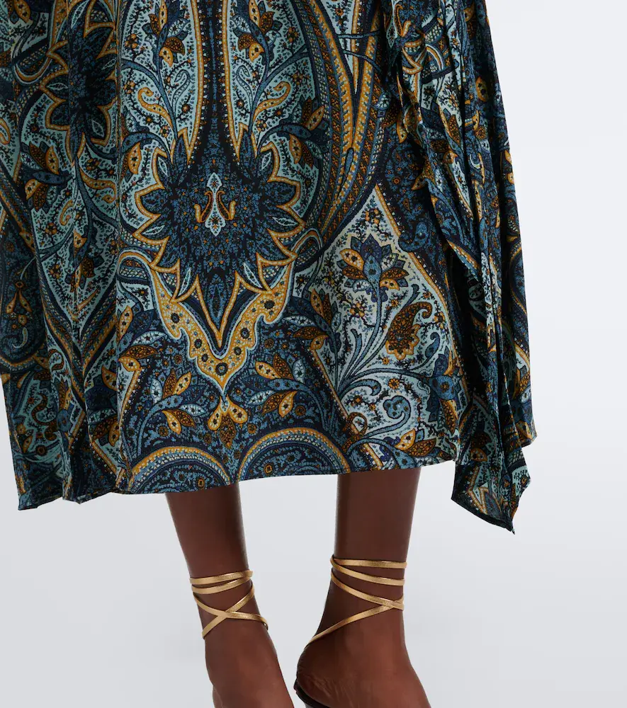 Ulla Johnson Sabrina silk crêpe de chine midi dress | Thumbnail 4