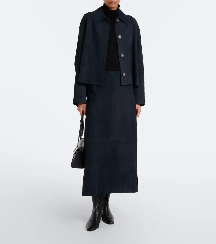 Joseph Aitna suede jacket | Thumbnail 4 Joseph Aitna suede jacket | Thumbnail 4