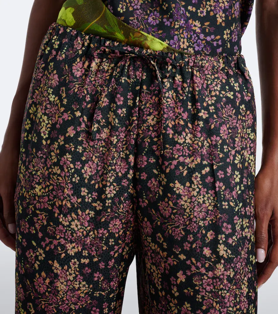 Dries Van Noten Floral wide-leg pants | Thumbnail 2