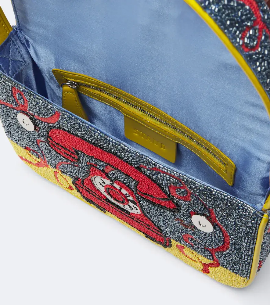 Staud Tommy Small beaded shoulder bag | Thumbnail 2 Staud Tommy Small beaded shoulder bag | Thumbnail 2