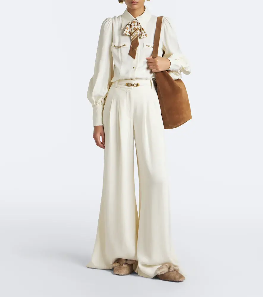 Zimmermann Carousel shearling ballet flats | Thumbnail 5 Zimmermann Carousel shearling ballet flats | Thumbnail 5