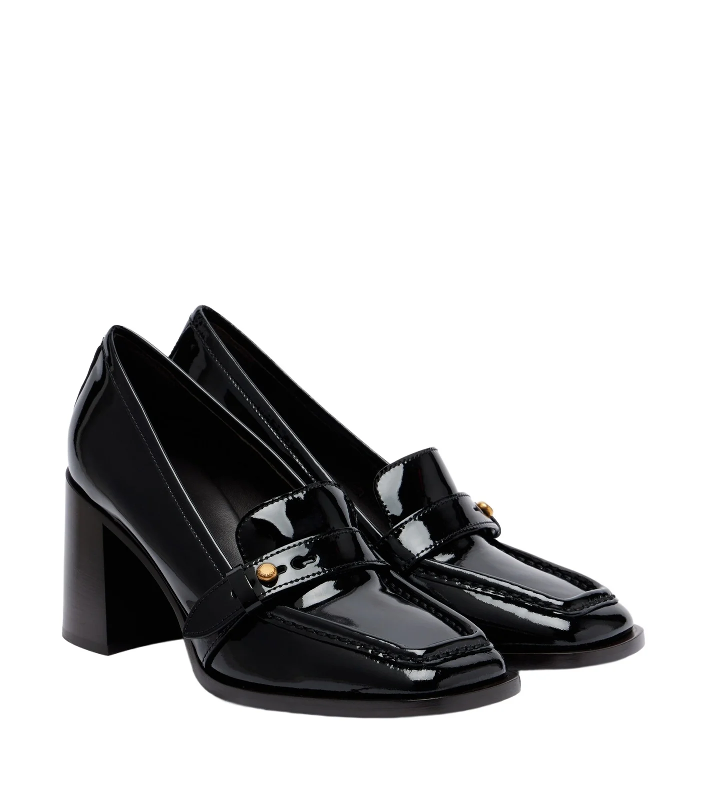 Astor leather loafer pumps