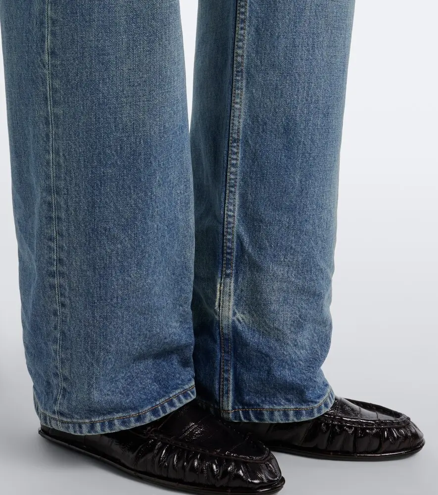 Saint Laurent V-Waist wide-leg jeans | Thumbnail 4