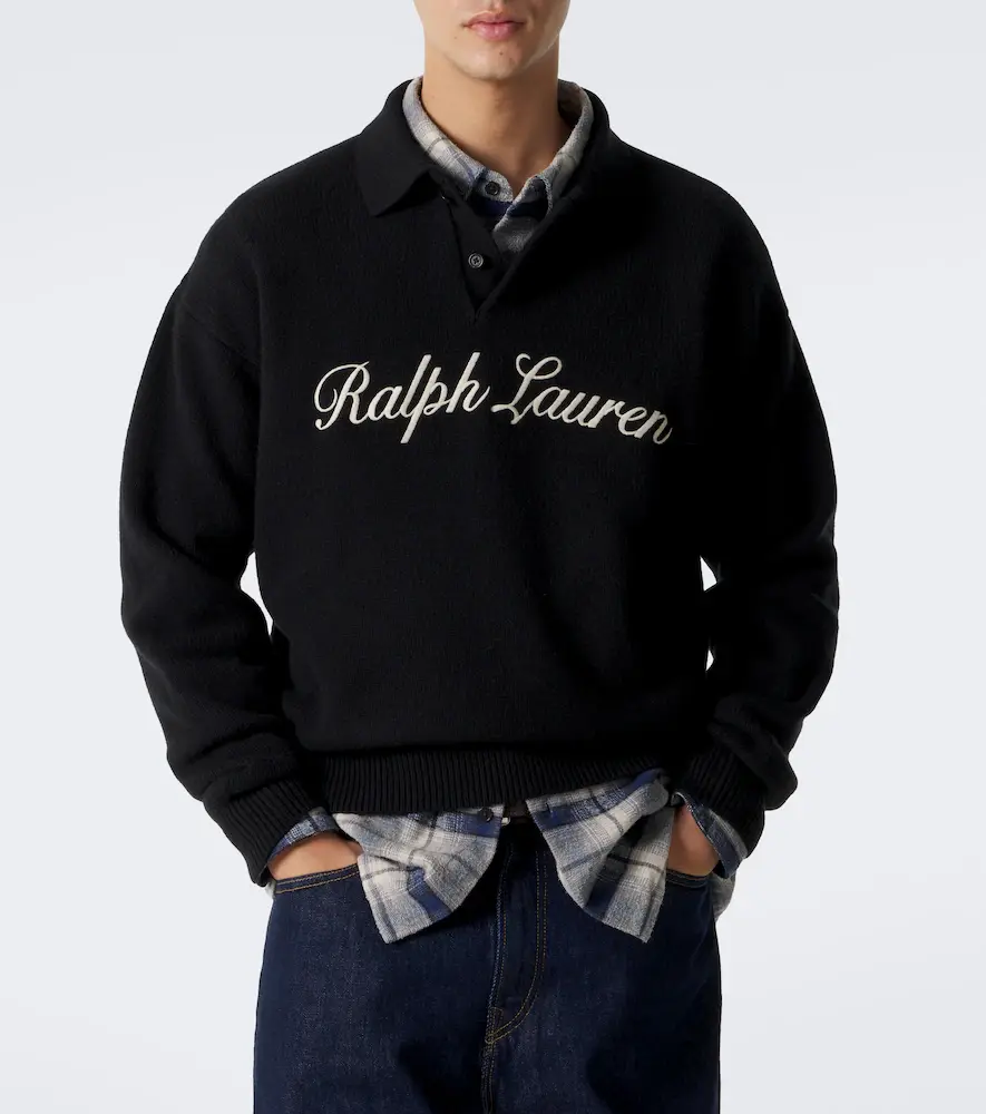 Polo Ralph Lauren Logo wool and alpaca polo sweater | Thumbnail 2 Polo Ralph Lauren Logo wool and alpaca polo sweater | Thumbnail 2