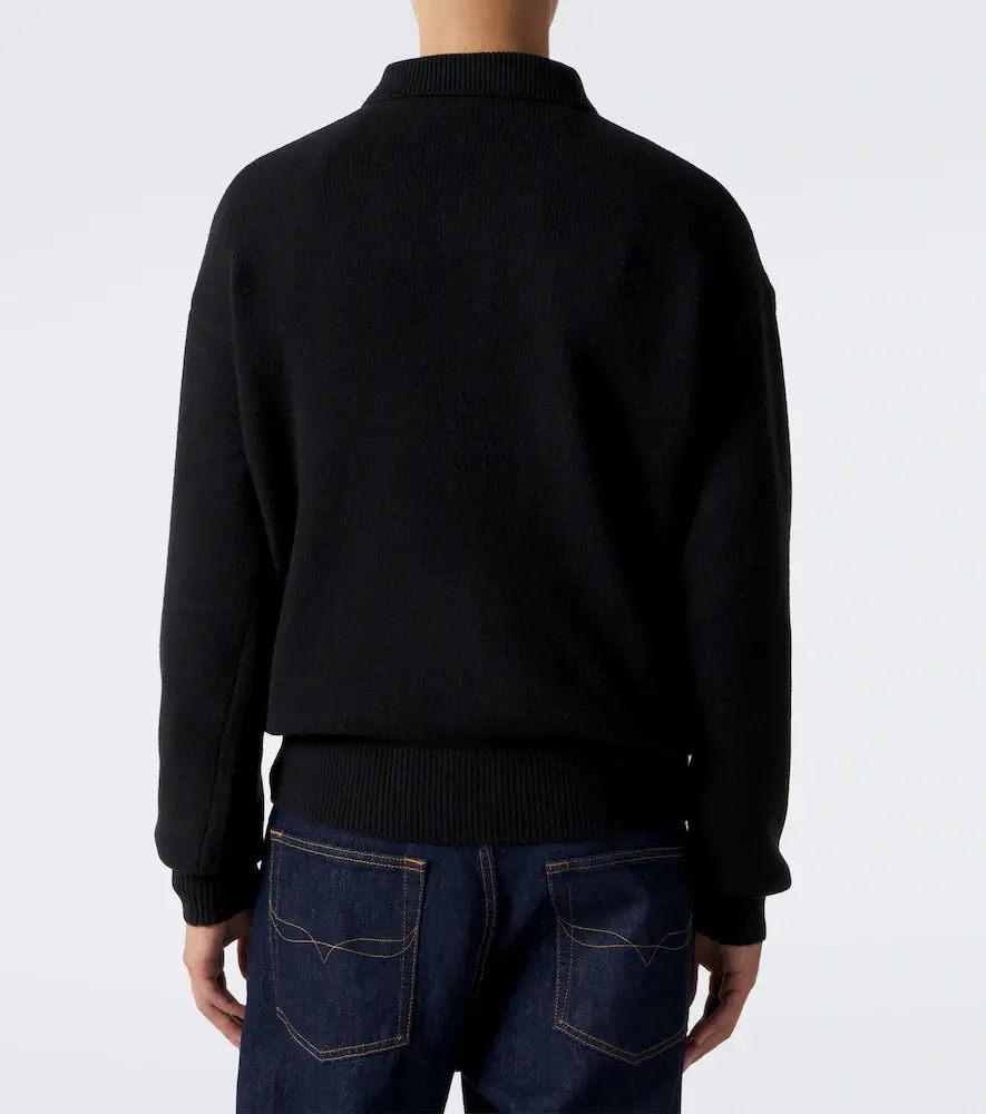 Polo Ralph Lauren Logo wool and alpaca polo sweater | Thumbnail 3 Polo Ralph Lauren Logo wool and alpaca polo sweater | Thumbnail 3