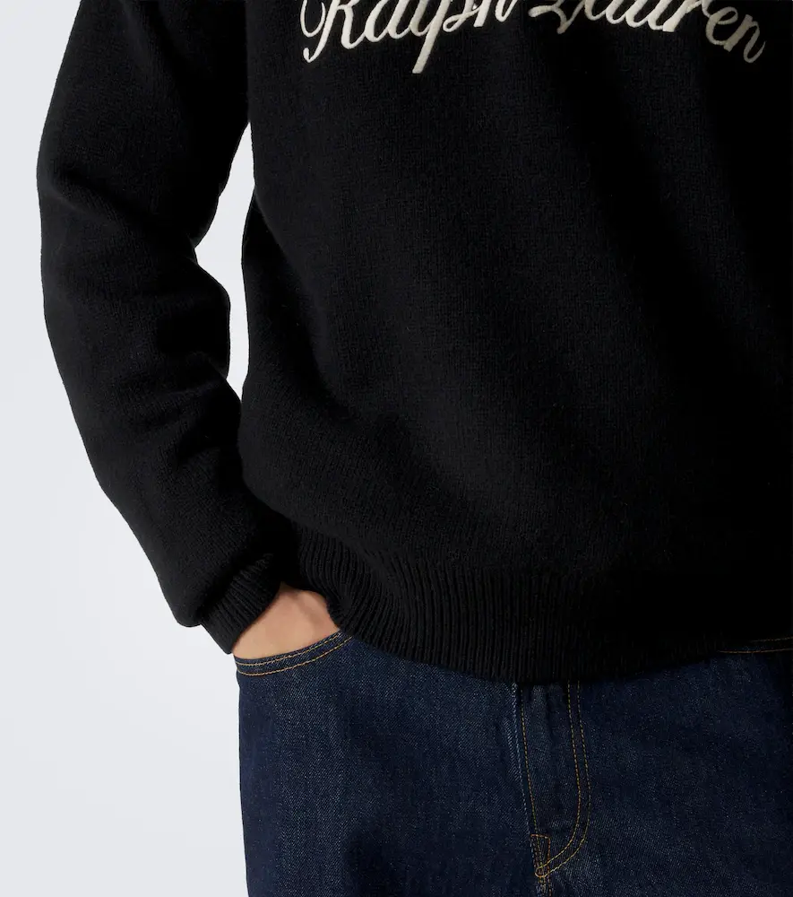 Polo Ralph Lauren Logo wool and alpaca polo sweater | Thumbnail 4 Polo Ralph Lauren Logo wool and alpaca polo sweater | Thumbnail 4