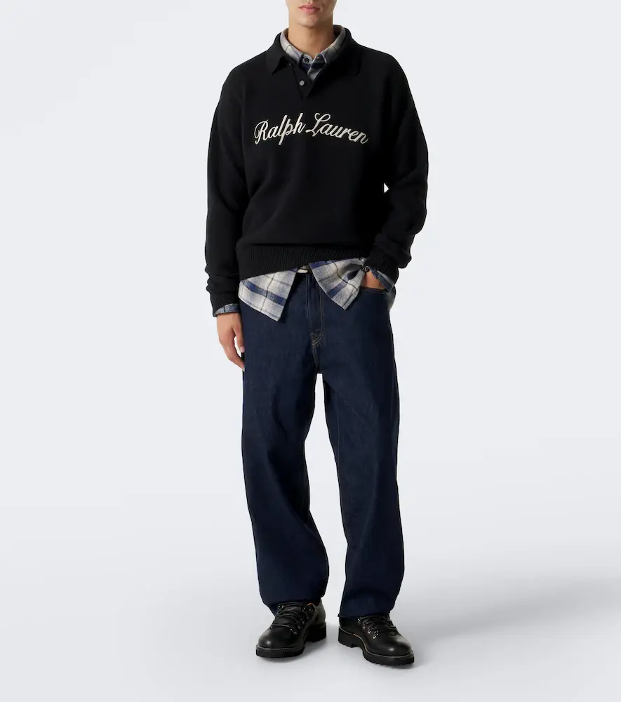 Polo Ralph Lauren Logo wool and alpaca polo sweater | Thumbnail 5 Polo Ralph Lauren Logo wool and alpaca polo sweater | Thumbnail 5