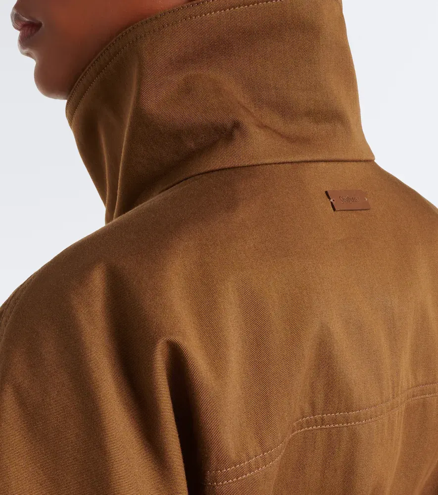Saint Laurent Cotton serge jacket | Thumbnail 3 Saint Laurent Cotton serge jacket | Thumbnail 3