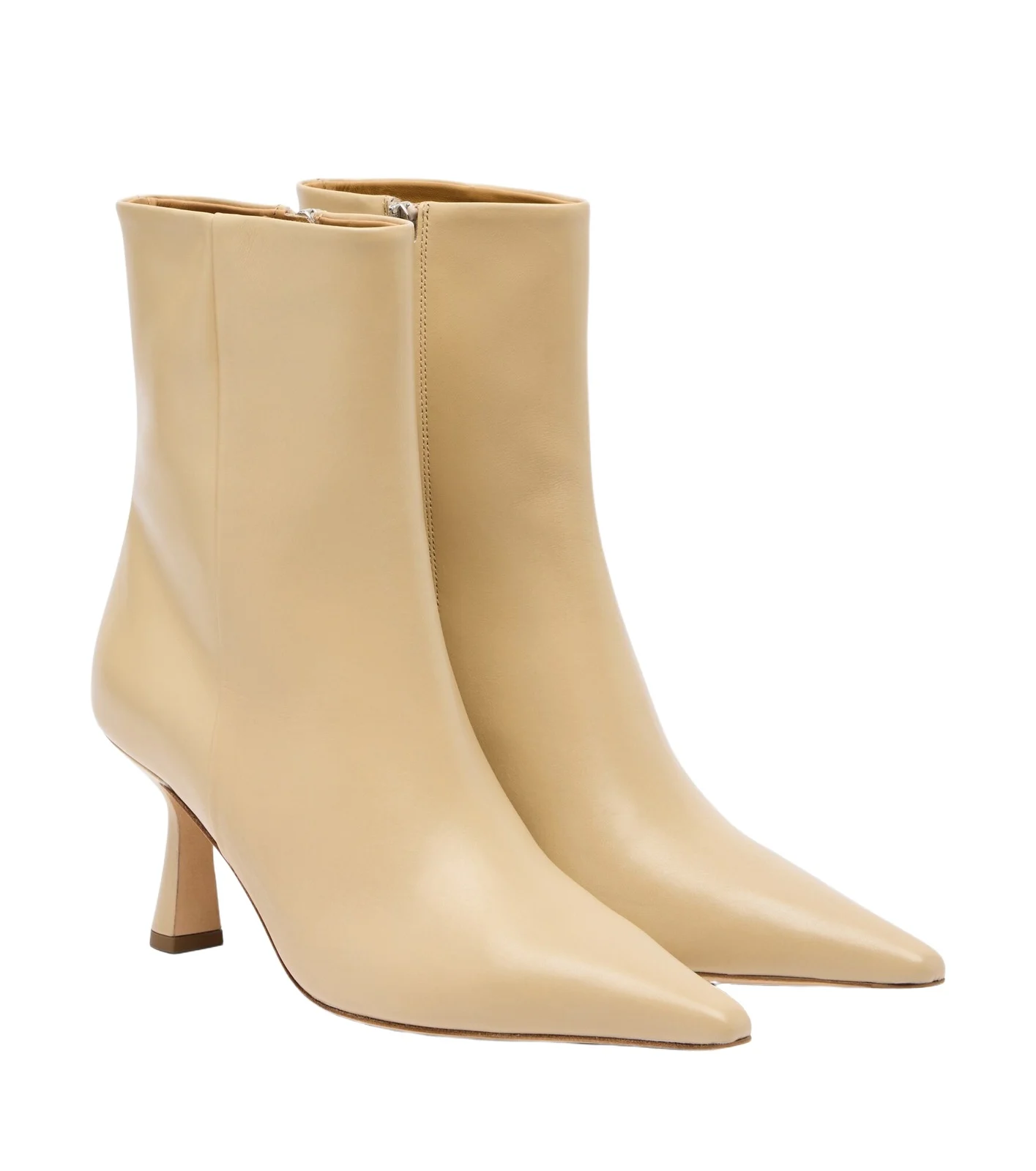 aeyde Vivi leather ankle boots