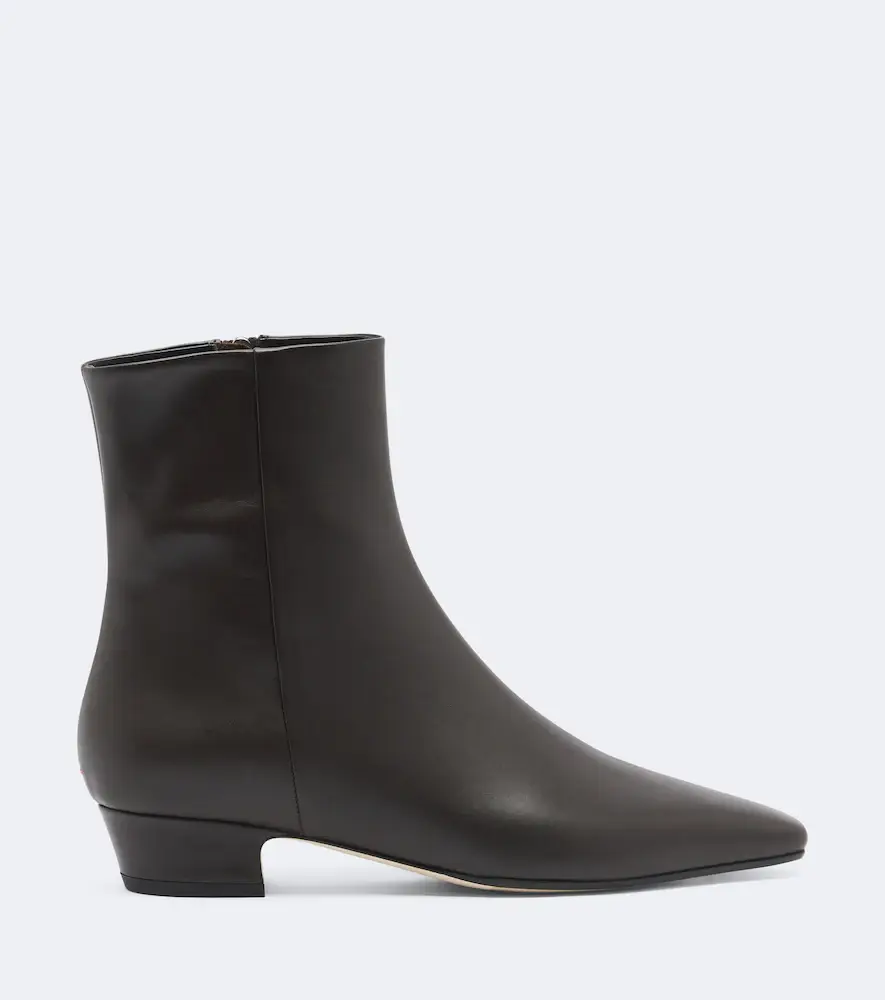 aeyde Yasmin leather ankle boots | Thumbnail 3