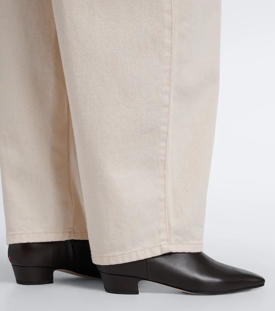 aeyde Yasmin leather ankle boots | Thumbnail 6