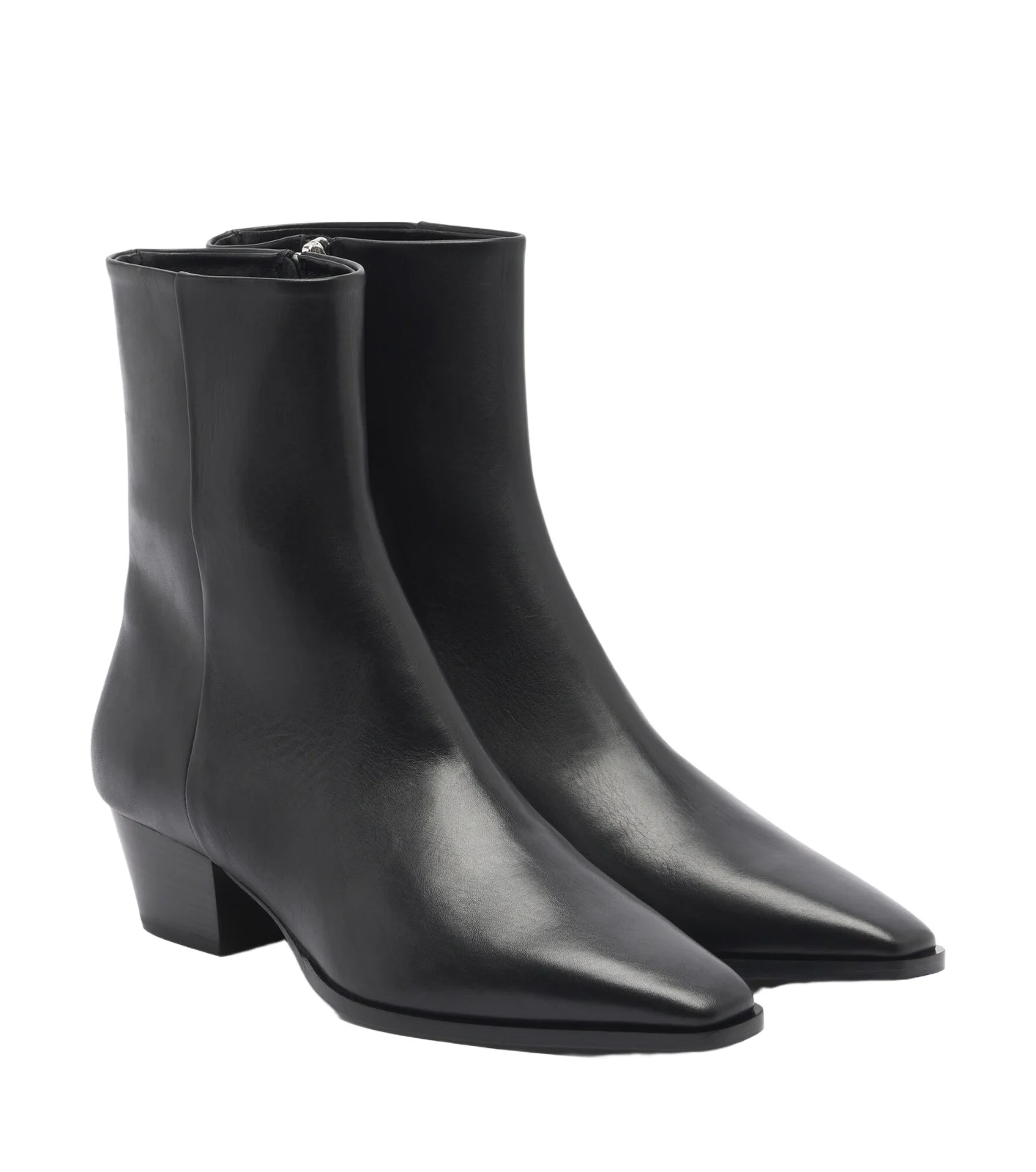 aeyde Baba leather ankle boots