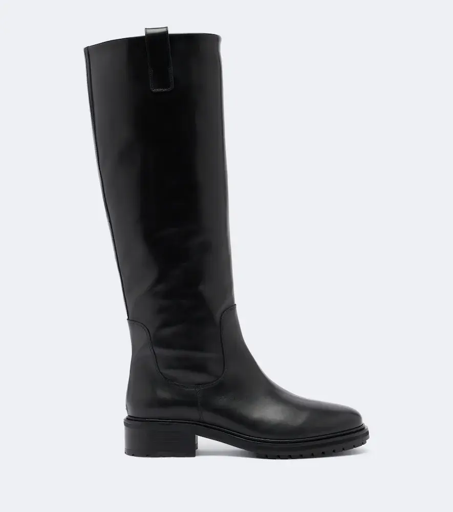 aeyde Henry leather knee-high boots | Thumbnail 2