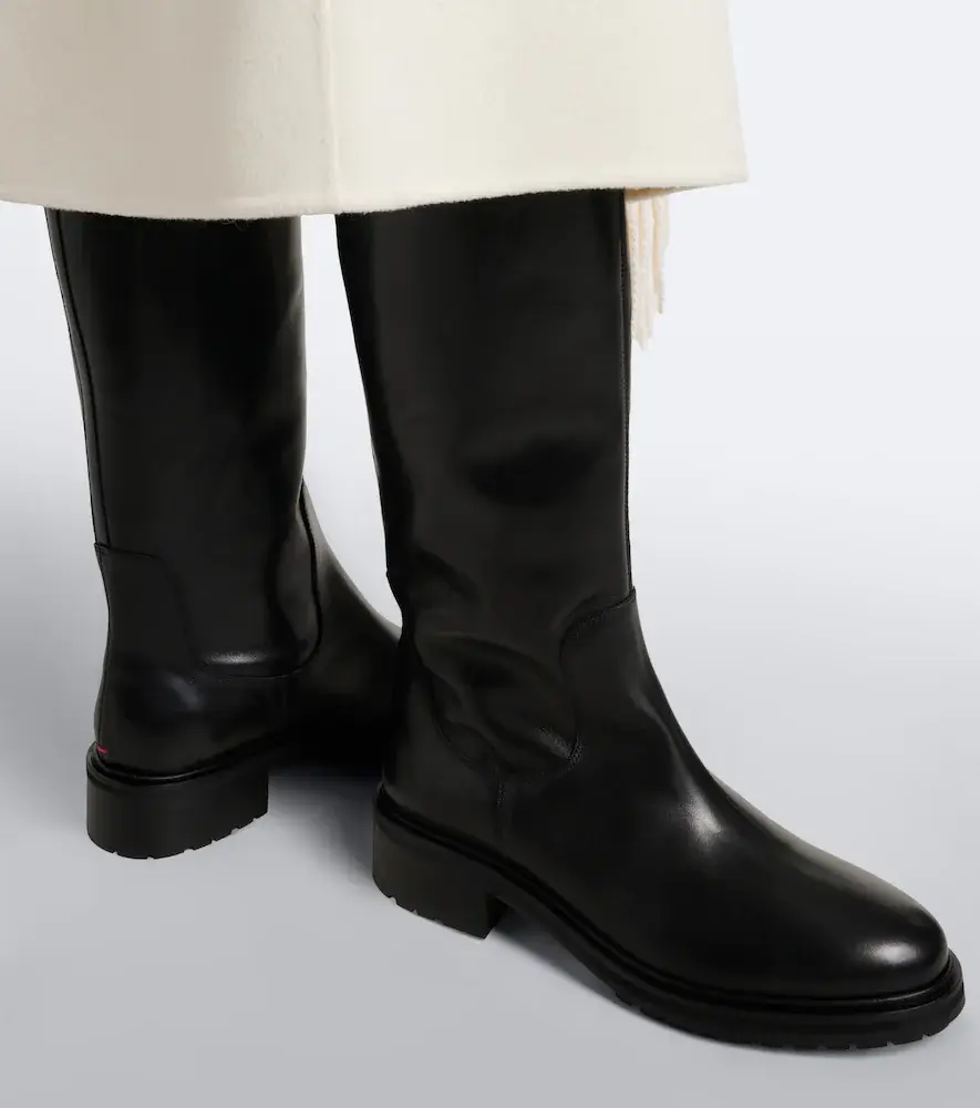 aeyde Henry leather knee-high boots | Thumbnail 6
