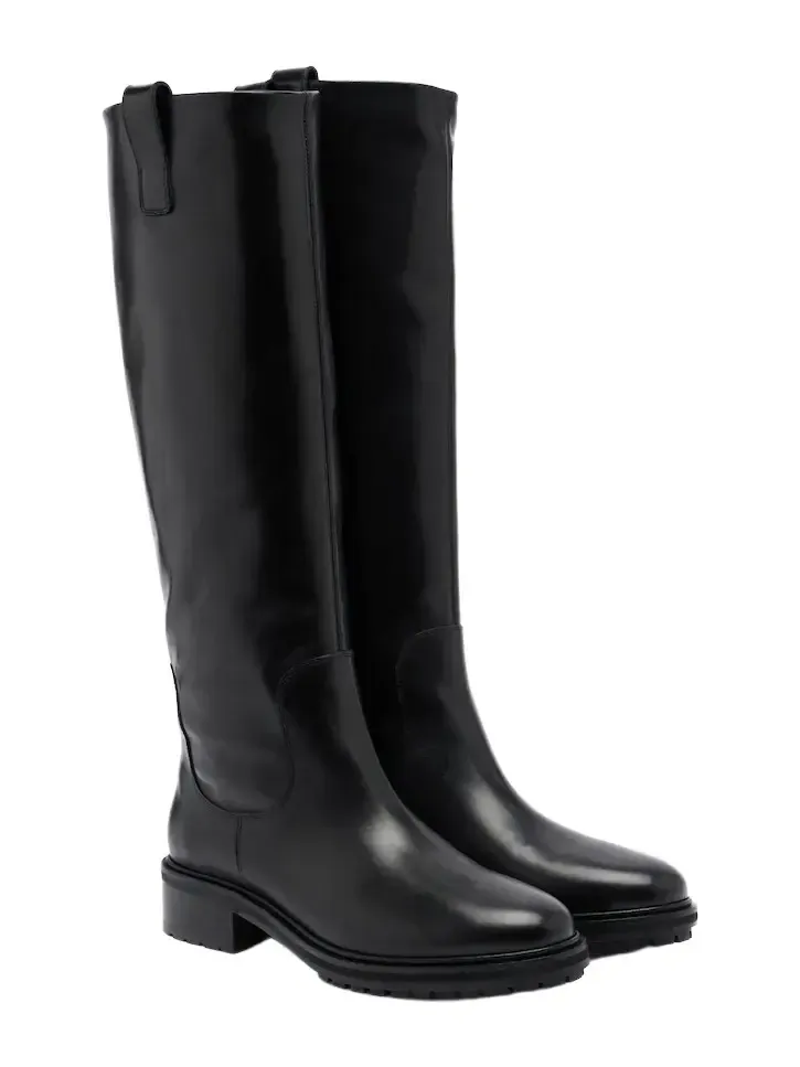 Henry leather knee-high boots