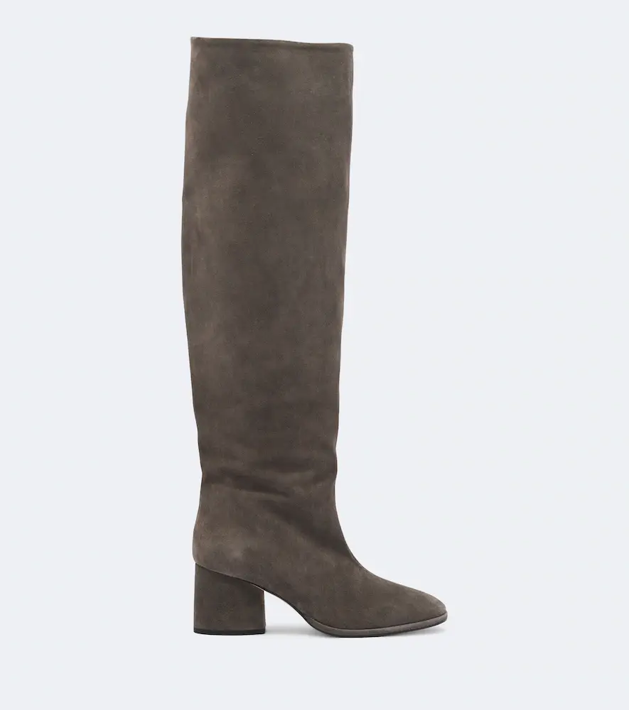 aeyde Almut suede knee-high boots | Thumbnail 4 aeyde Almut suede knee-high boots | Thumbnail 4