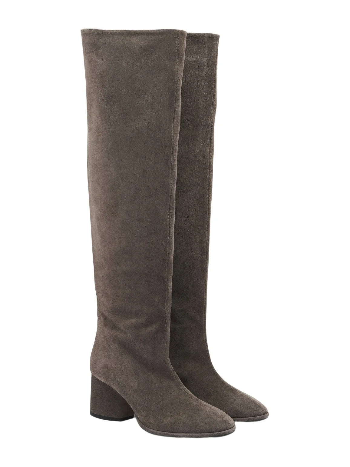 aeyde Almut suede knee-high boots