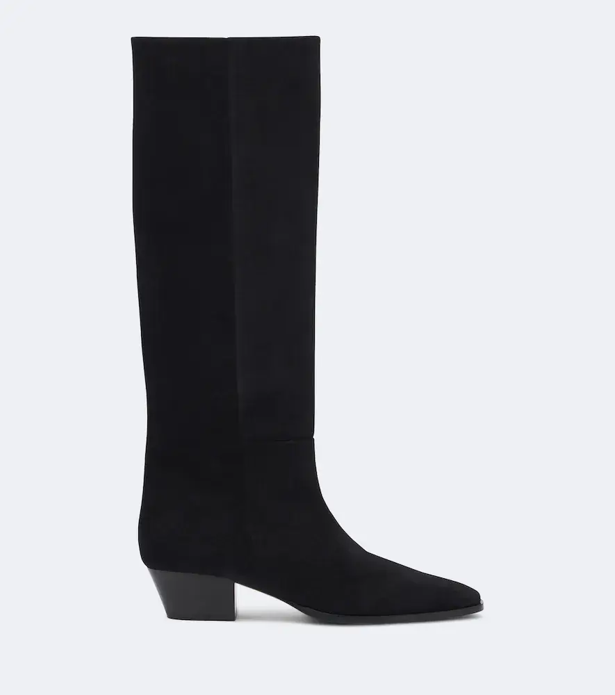 aeyde Medea suede knee-high boots | Thumbnail 3
