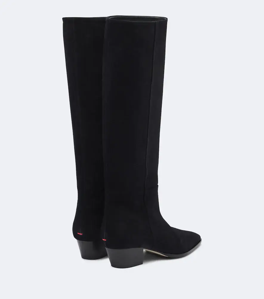aeyde Medea suede knee-high boots | Thumbnail 4