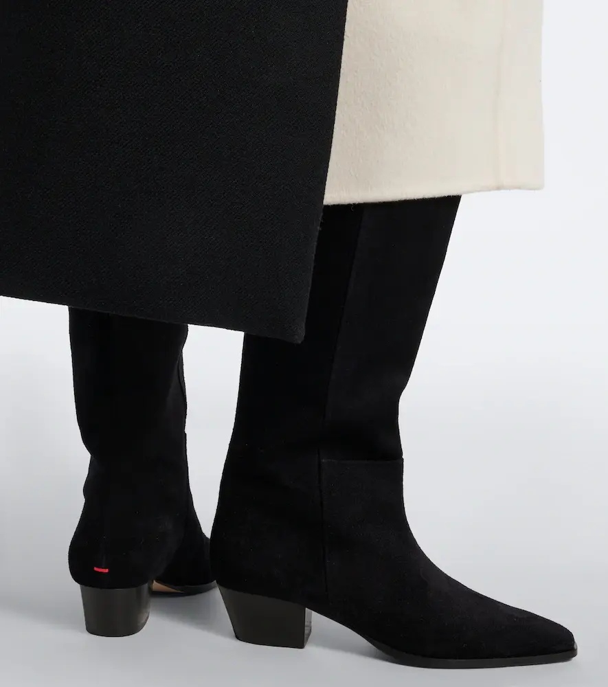 aeyde Medea suede knee-high boots | Thumbnail 6