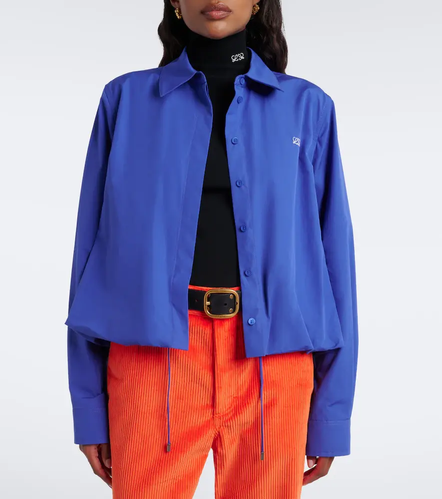 Loewe Double L cotton poplin shirt | Thumbnail 2 Loewe Double L cotton poplin shirt | Thumbnail 2
