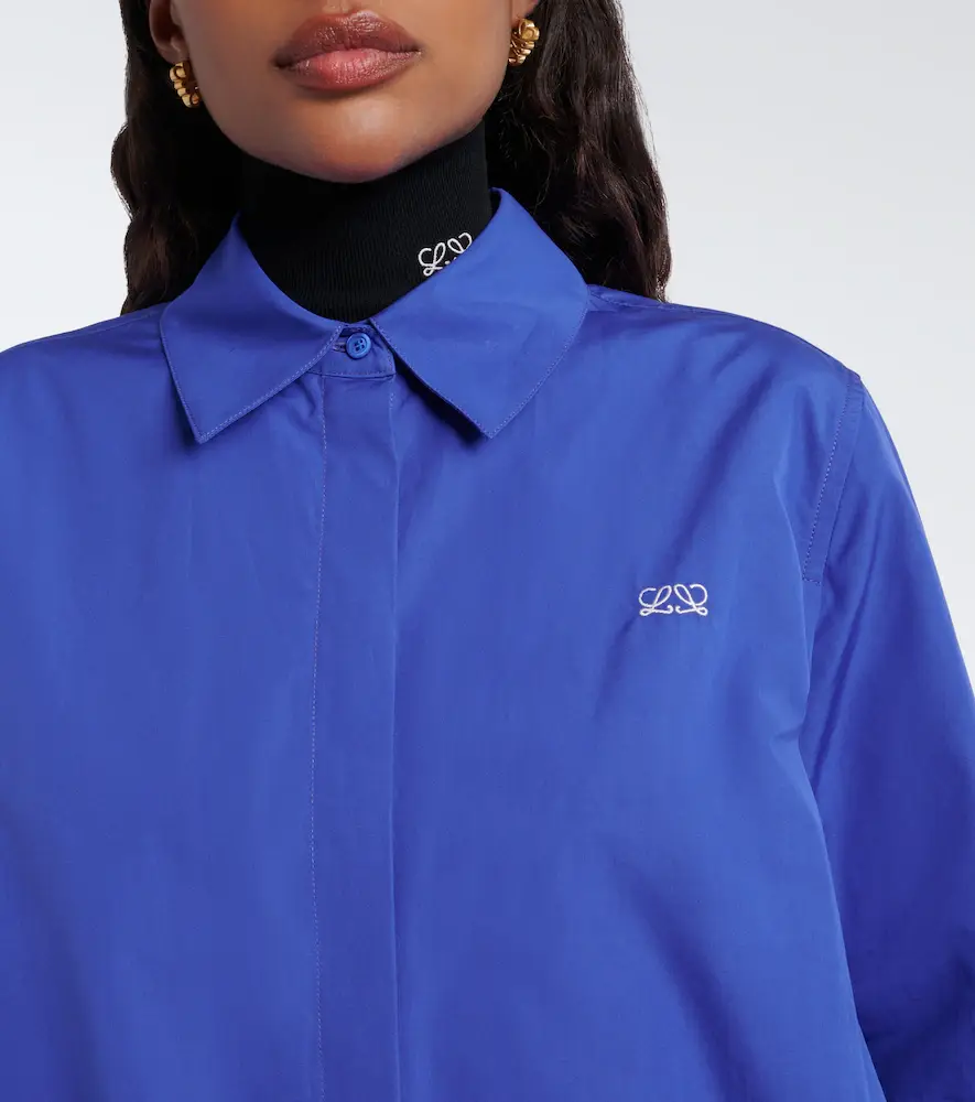 Loewe Double L cotton poplin shirt | Thumbnail 4 Loewe Double L cotton poplin shirt | Thumbnail 4