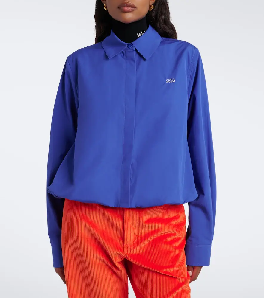 Loewe Double L cotton poplin shirt | Thumbnail 6 Loewe Double L cotton poplin shirt | Thumbnail 6