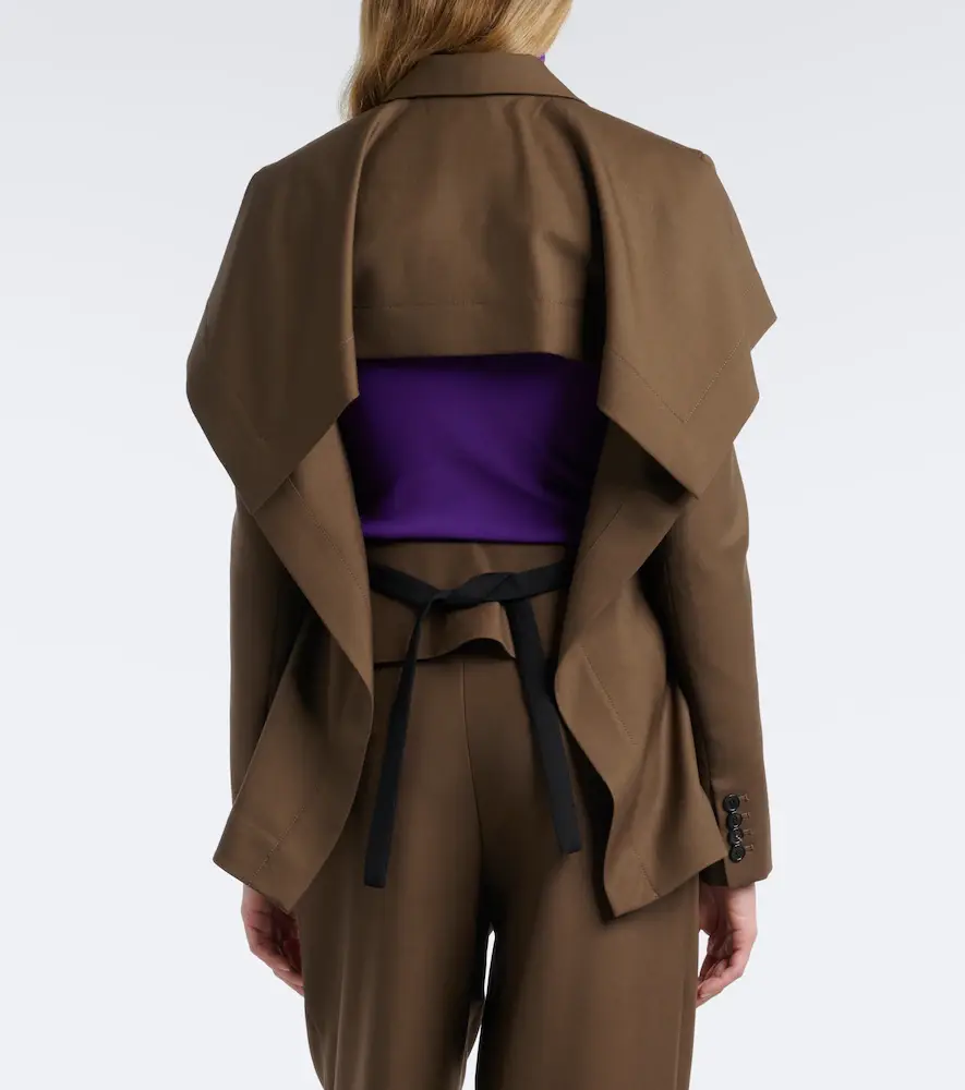 Loewe Caped wool blazer | Thumbnail 6 Loewe Caped wool blazer | Thumbnail 6