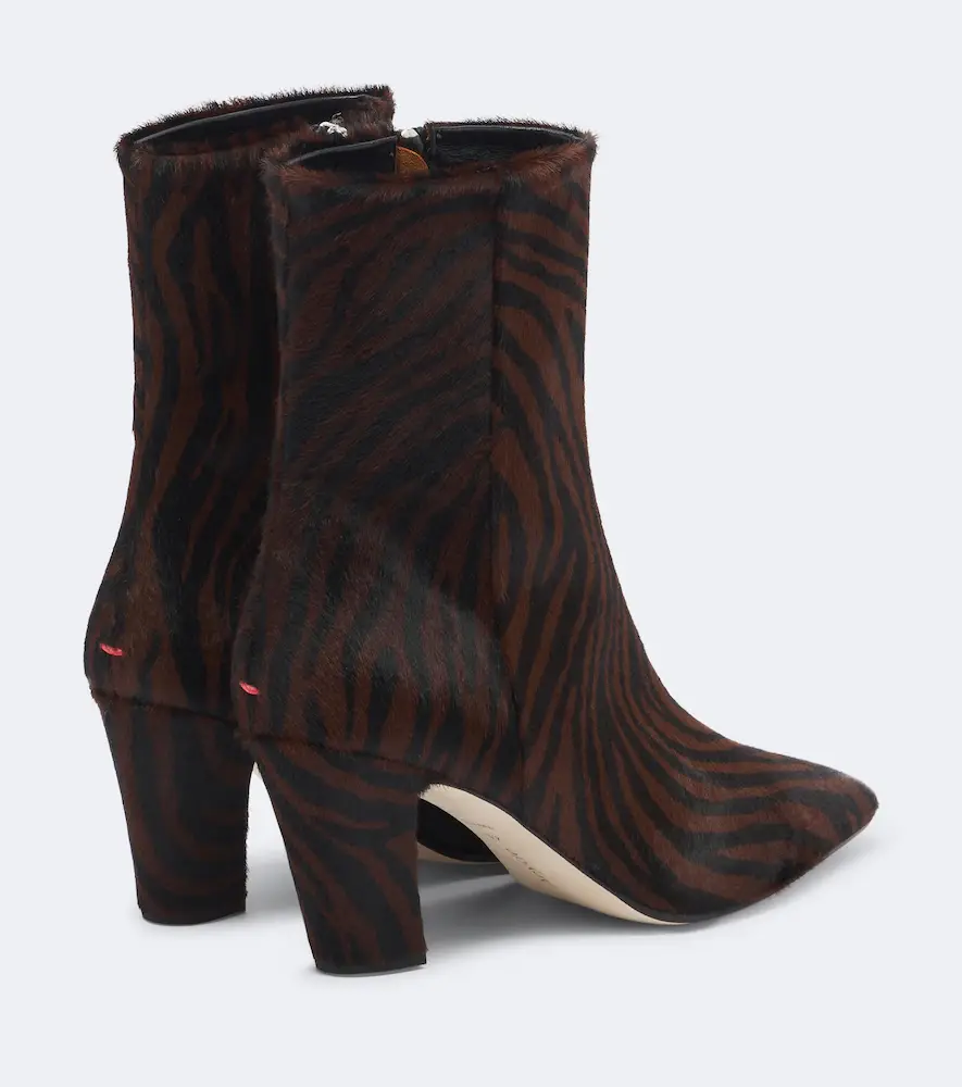 aeyde Maris printed calf hair ankle boots | Thumbnail 2 aeyde Maris printed calf hair ankle boots | Thumbnail 2