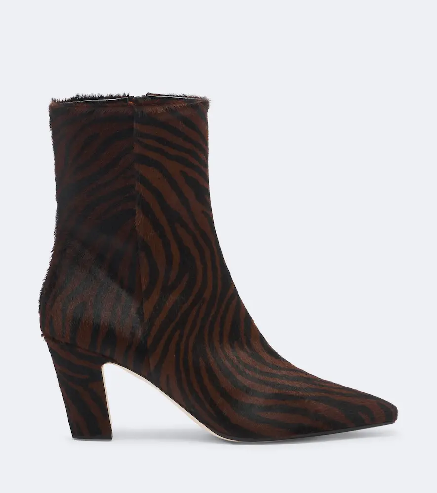 aeyde Maris printed calf hair ankle boots | Thumbnail 4 aeyde Maris printed calf hair ankle boots | Thumbnail 4