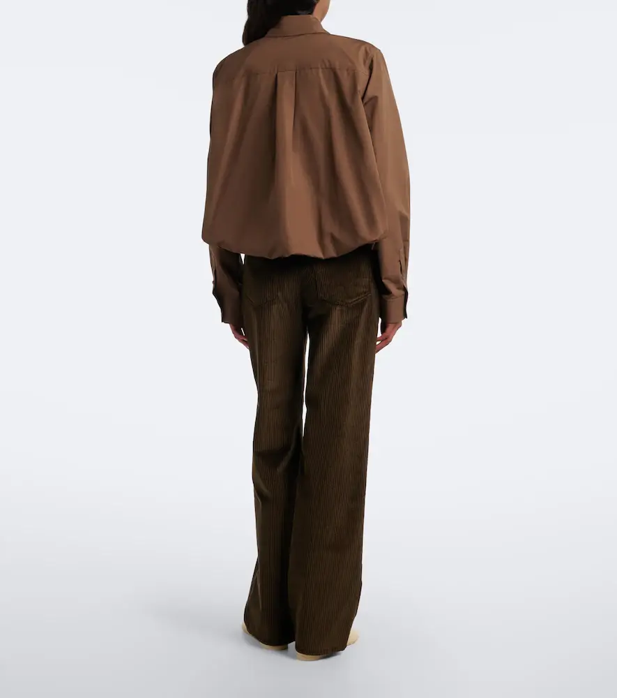 Loewe Cotton corduroy straight pants | Thumbnail 4