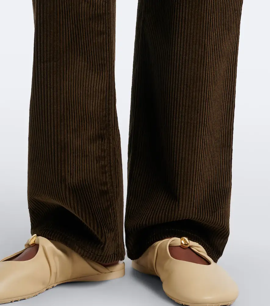 Loewe Cotton corduroy straight pants | Thumbnail 6
