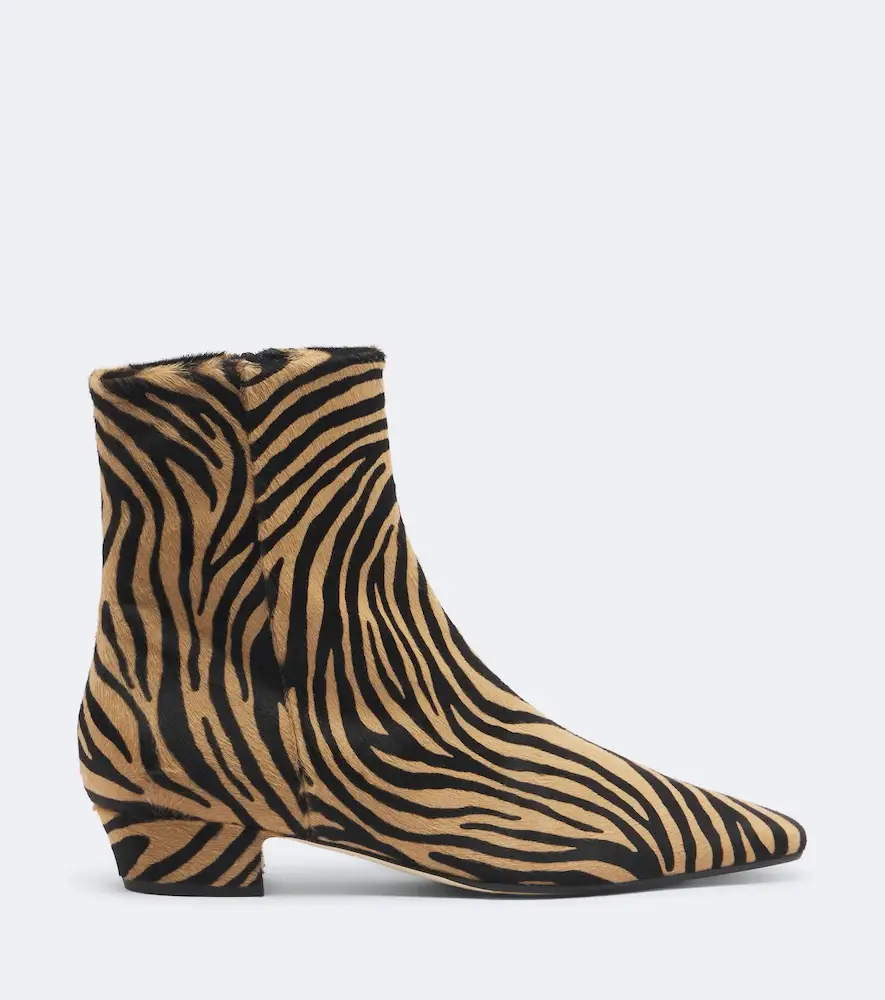 aeyde Lila zebra-print calf hair ankle boots | Thumbnail 2 aeyde Lila zebra-print calf hair ankle boots | Thumbnail 2
