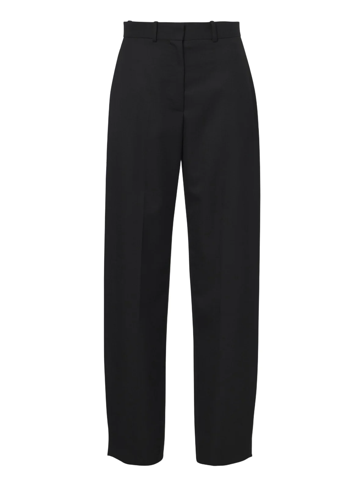 Wool wide-leg pants