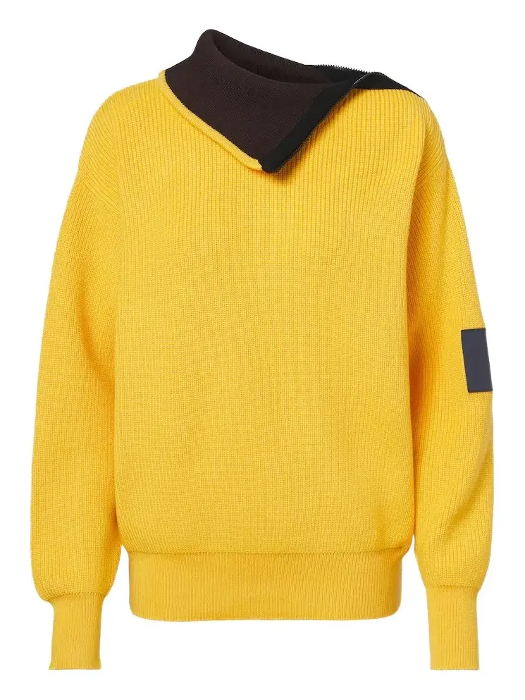 Double L wool-blend sweater