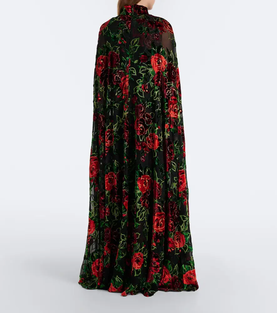 Rodarte Floral devoré velvet gown | Thumbnail 2