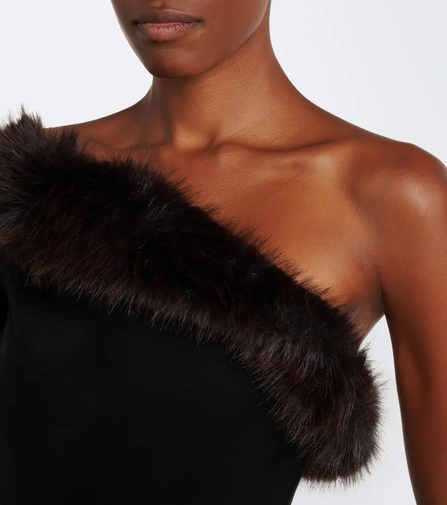 David Koma Strapless bustier gown | Thumbnail 5