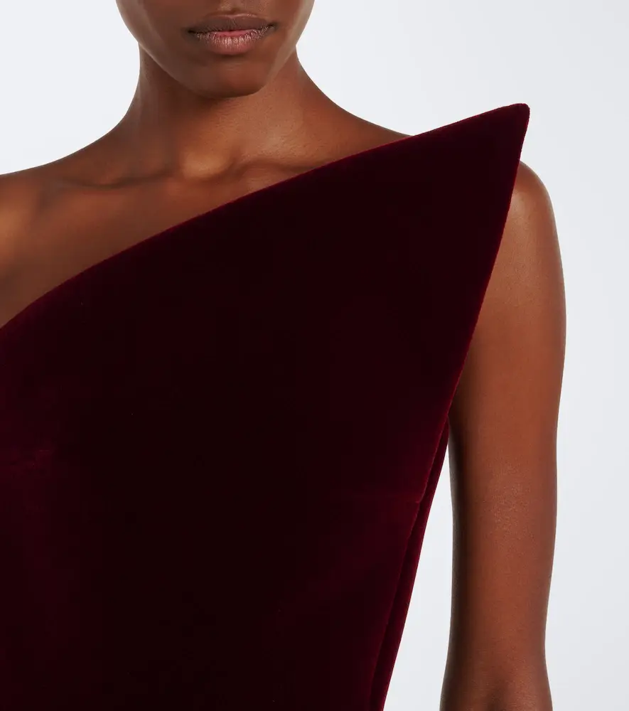 David Koma Velvet gown | Thumbnail 4 David Koma Velvet gown | Thumbnail 4
