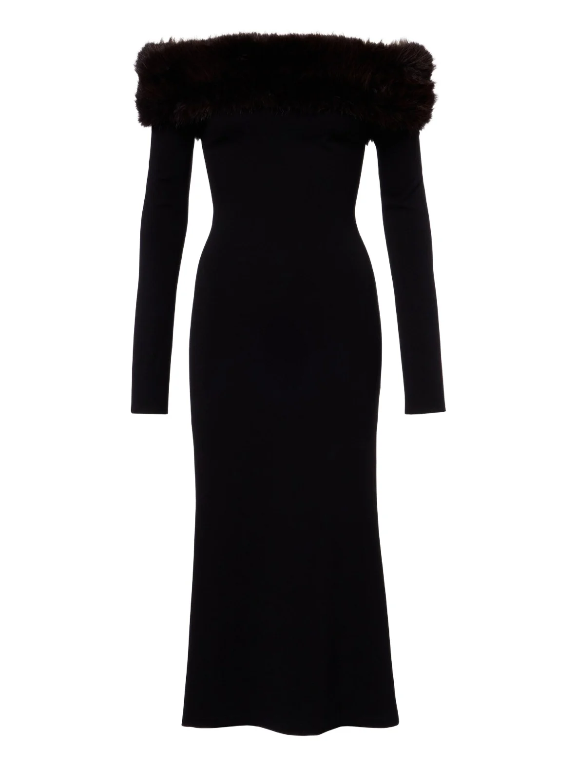 Off-shoulder midi dress Off-shoulder midi dress