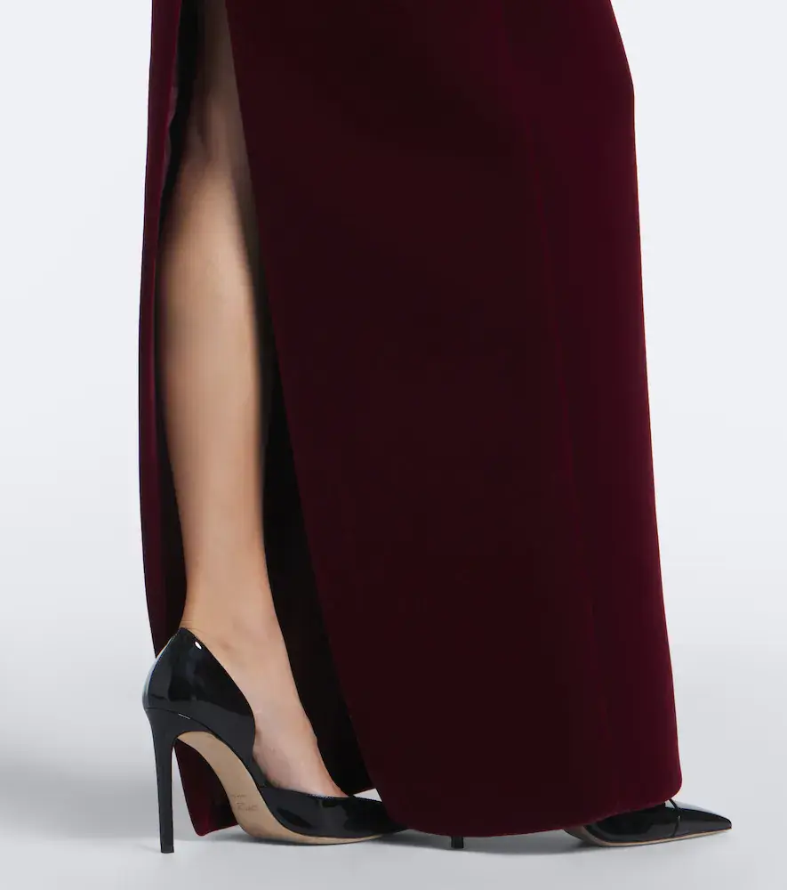 David Koma Velvet gown | Thumbnail 4 David Koma Velvet gown | Thumbnail 4