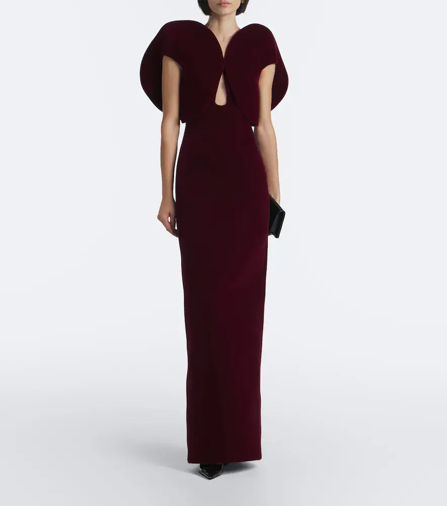 David Koma Velvet gown | Thumbnail 5 David Koma Velvet gown | Thumbnail 5