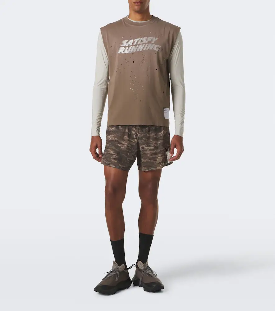 Satisfy Space‑O 5" camouflage running shorts | Thumbnail 3 Satisfy Space‑O 5" camouflage running shorts | Thumbnail 3