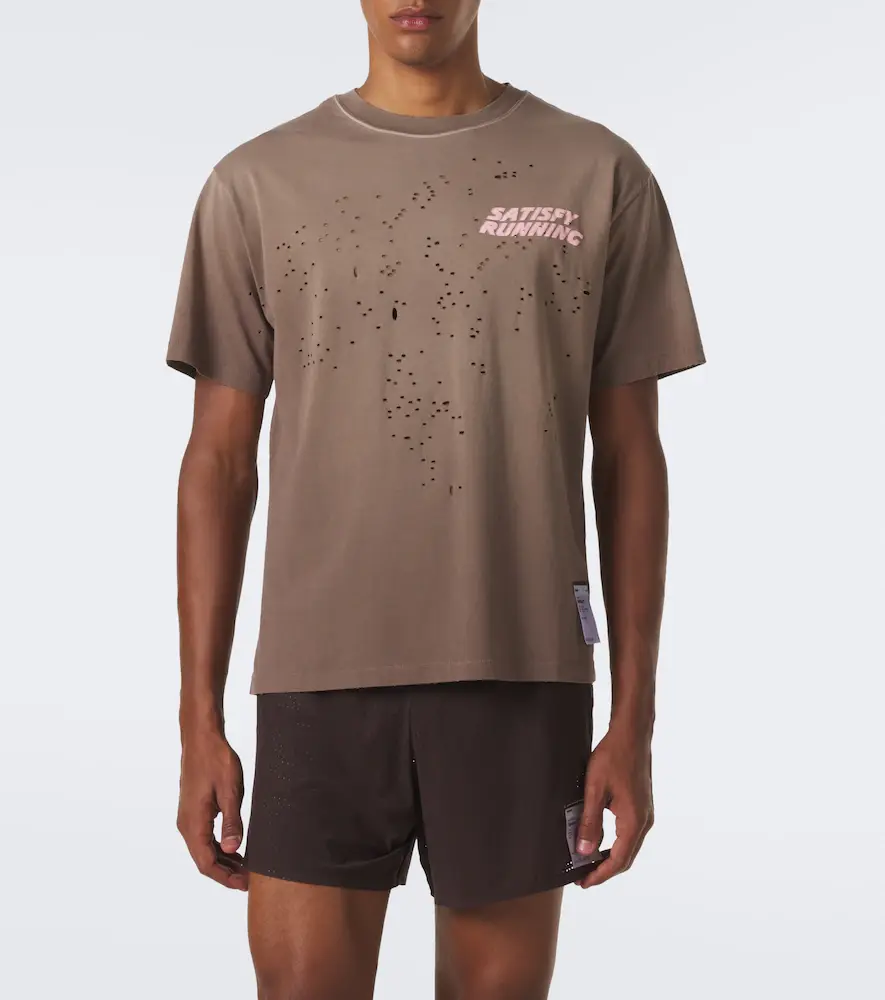 Satisfy MothTech printed cotton T-shirt | Thumbnail 5