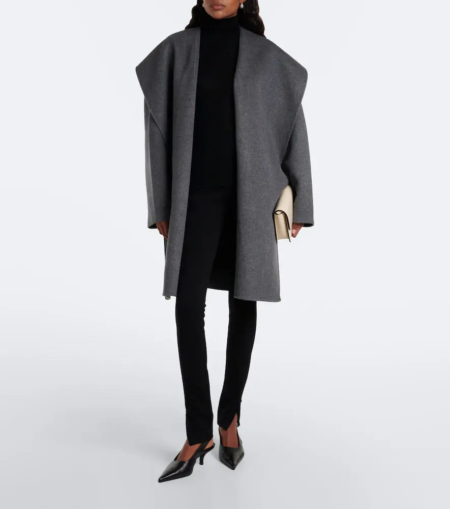 TOTEME Hooded wool coat | Thumbnail 2 TOTEME Hooded wool coat | Thumbnail 2
