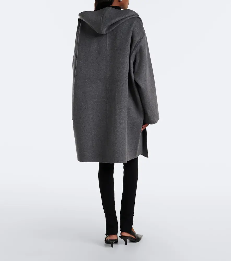 TOTEME Hooded wool coat | Thumbnail 4 TOTEME Hooded wool coat | Thumbnail 4