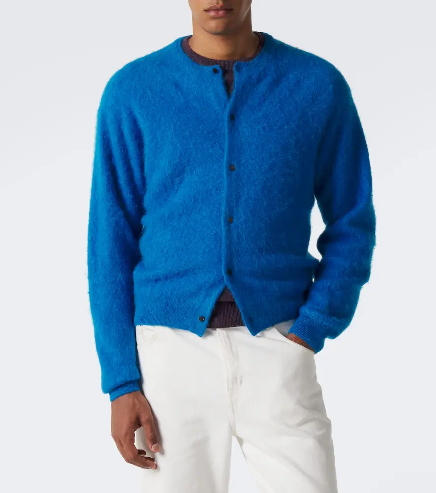 Auralee Alpaca cardigan | Thumbnail 2 Auralee Alpaca cardigan | Thumbnail 2